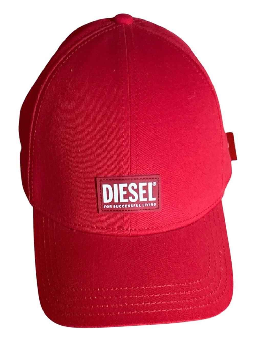 Diesel Red Logo Cap